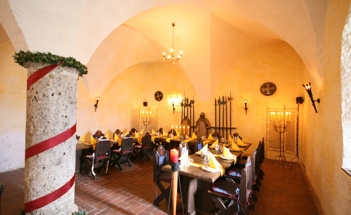 Burgsaal, Ritteressen, Salzburg, Festung Hohensalzburg