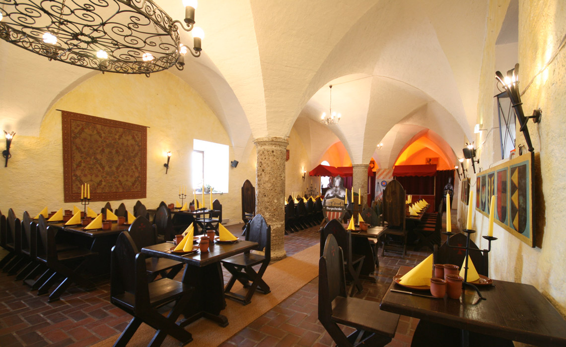 Burgsaal, Ritteressen, Salzburg, Festung Hohensalzburg