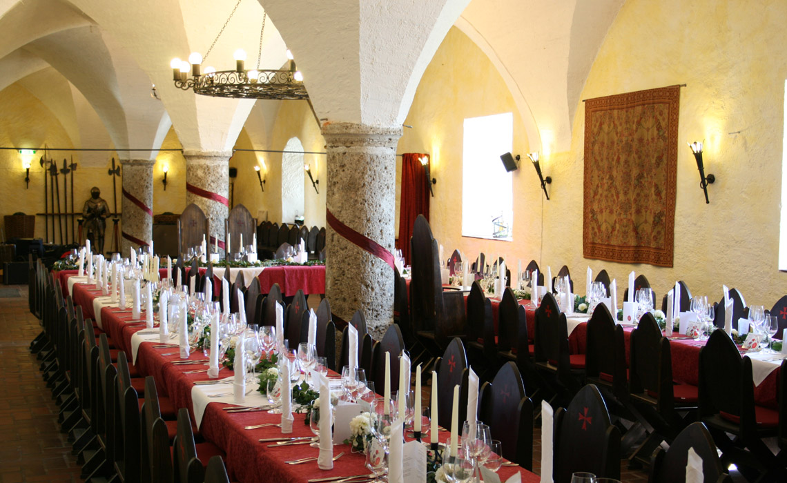 Burgsaal, Ritteressen, Salzburg, Festung Hohensalzburg