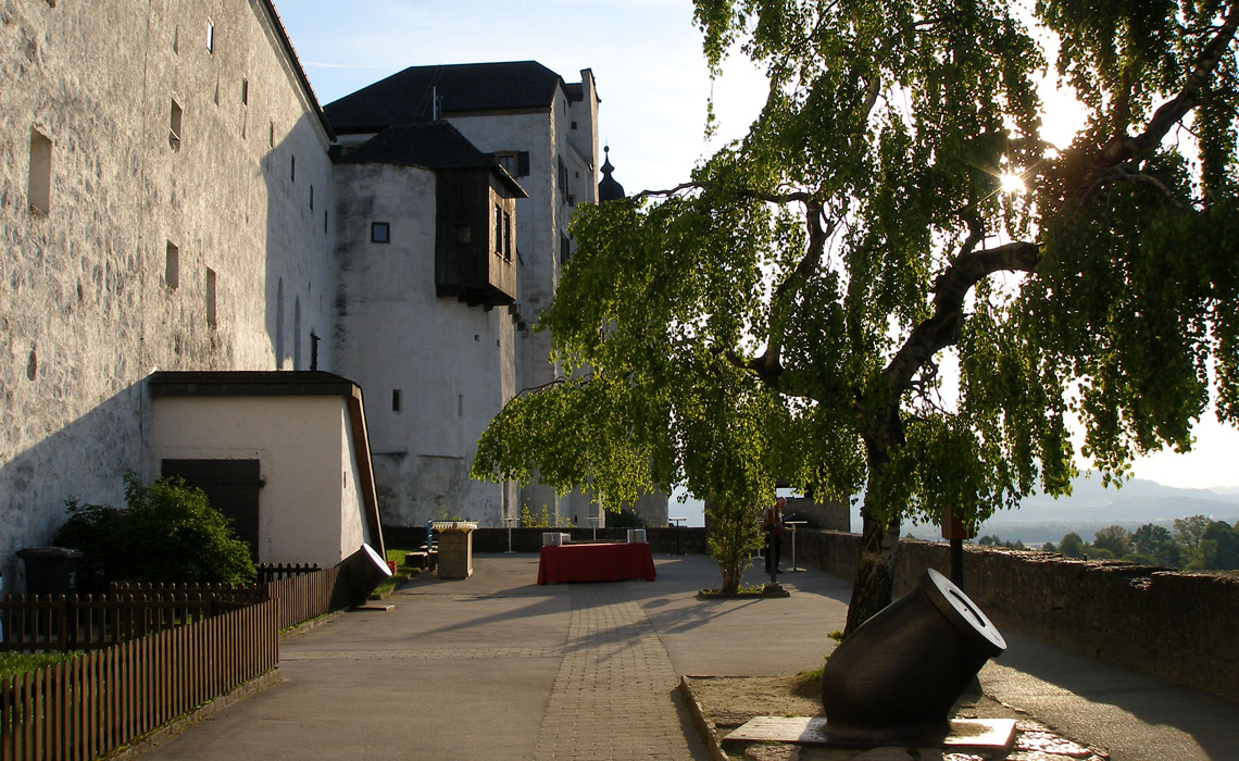 castle hall, knights dinner, Salzburg, fortress Hohensalzburg