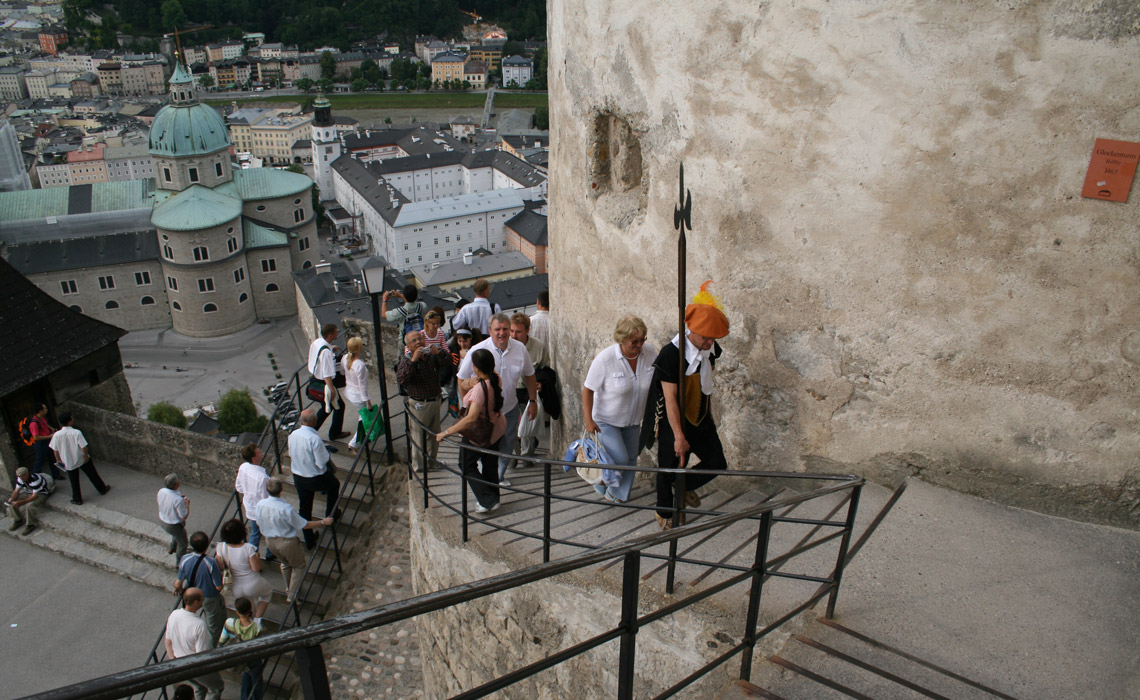 Burgsaal, Ritteressen, Salzburg, Festung Hohensalzburg